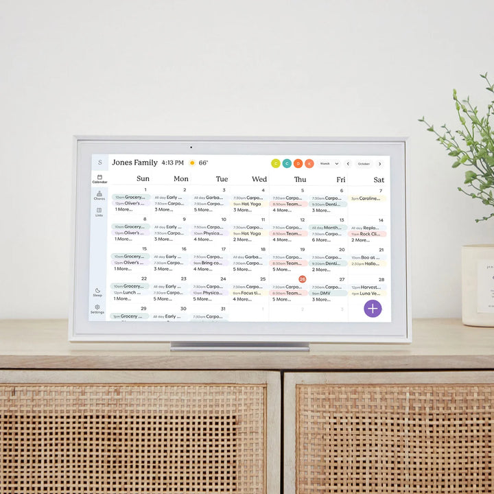 Skylight - Calendrier et organisateur à écran tactile intelligent 15 po