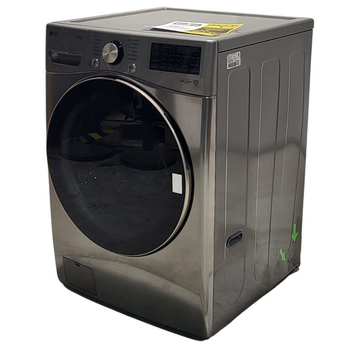 LG - 5.2 cu ft Front Load Steam Washer