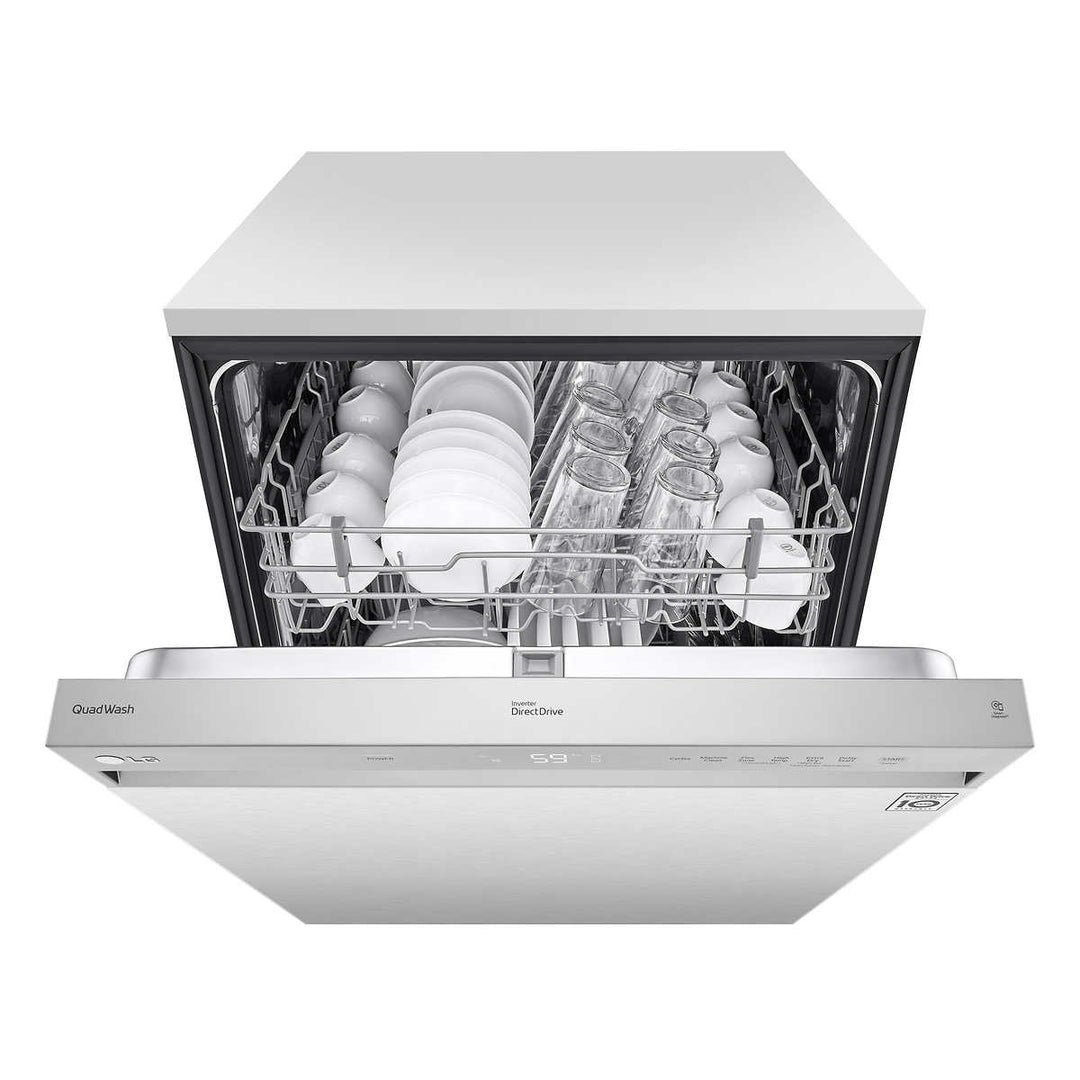 LG - Lave-vaisselle de 24 po à commande frontale
