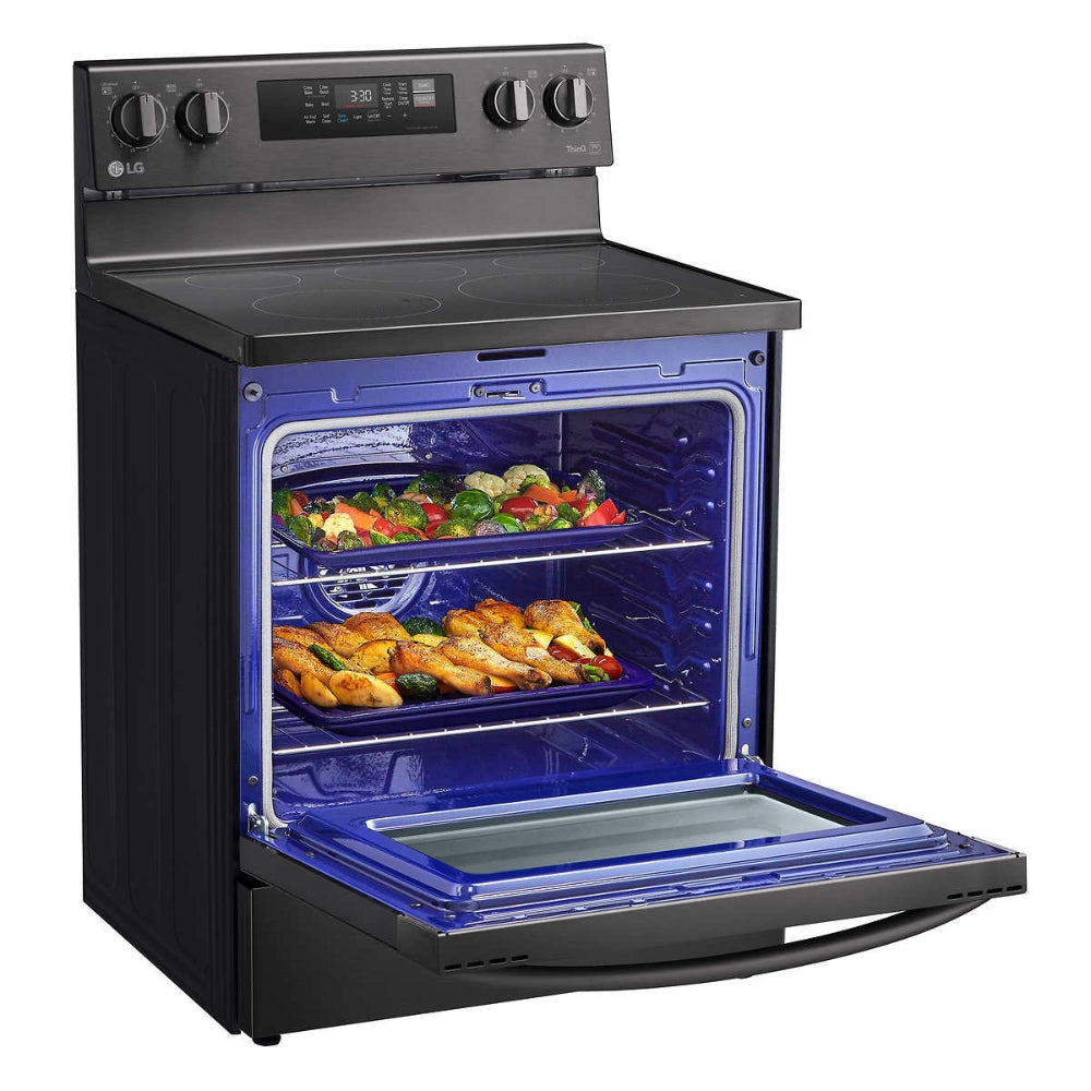 LG - 30" Freestanding Electric Range. and 6.3 cubic feet 