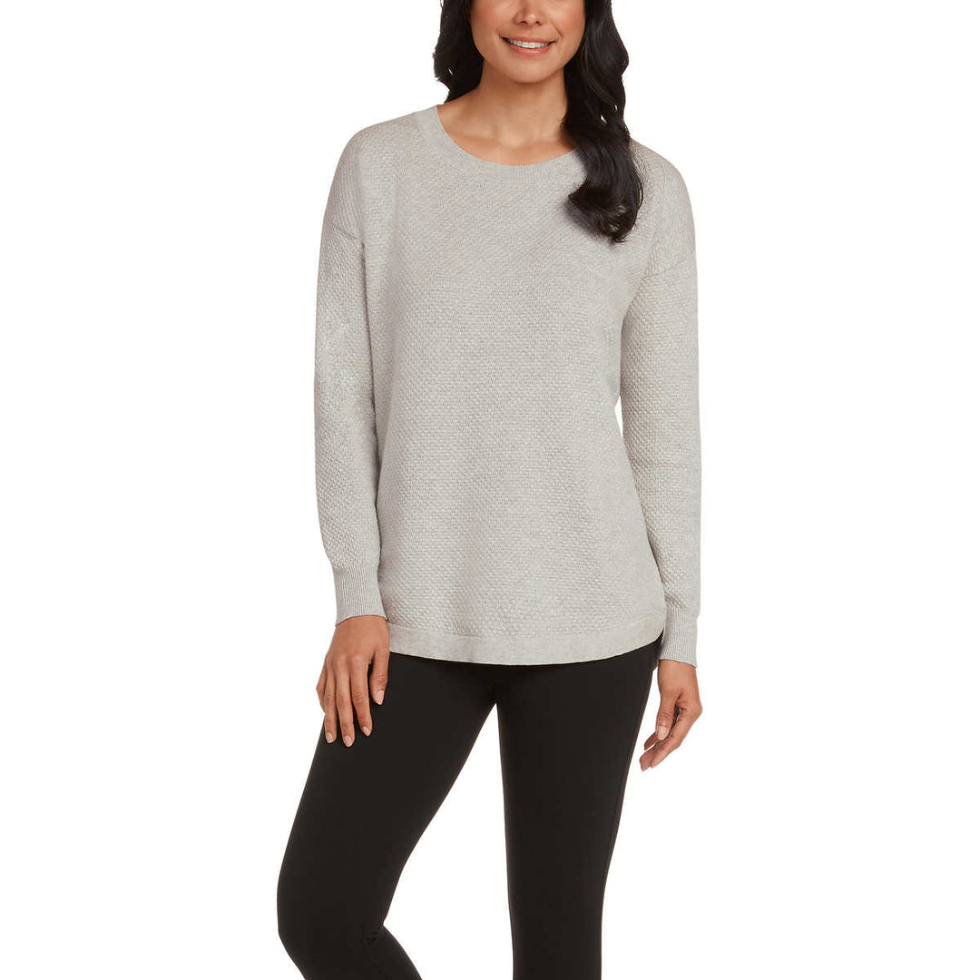 Matty M Crew Neck Pullover Sweatshirt