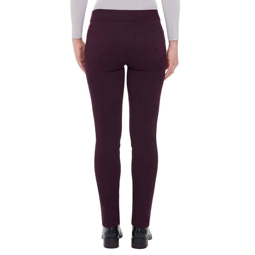 Up! - Women's five-pocket open-front trousers 