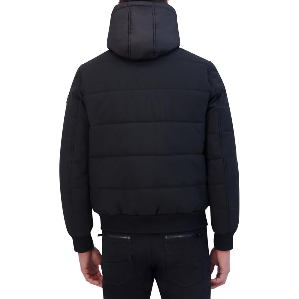 Kenneth Cole - Horizontal Quilted Bomber Jacket