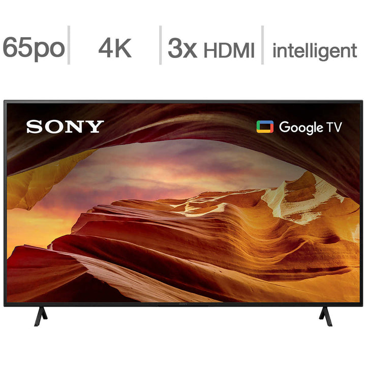 Sony - Téléviseur LCD DEL 4K UHD - classe 65 po - série X77L