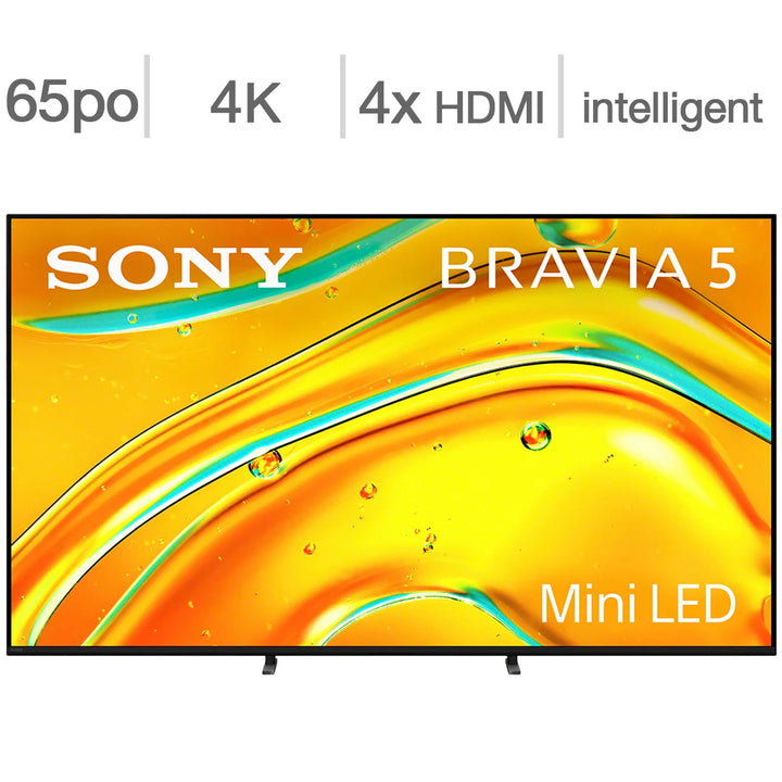 Sony - Téléviseur Mini DEL 4K HDR classe 65 po - série BRAVIA 5
