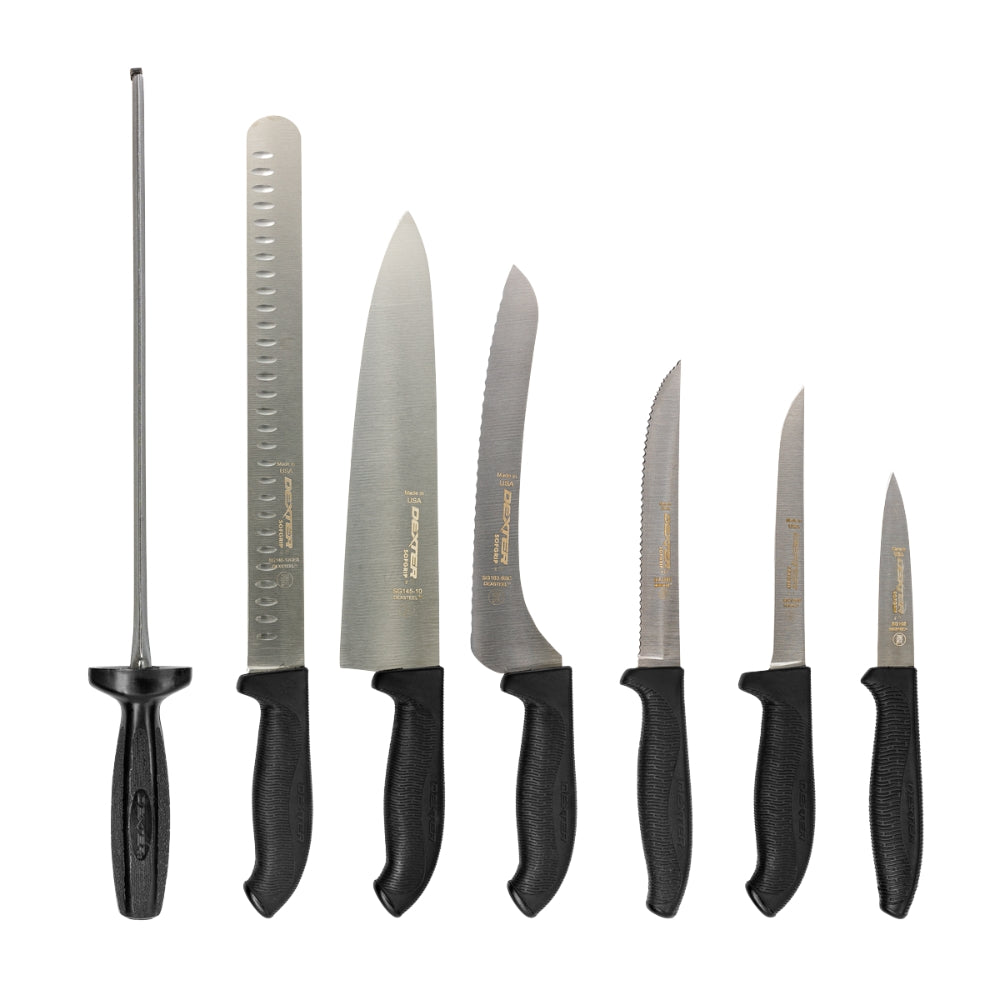 Dexter Russell - Ensemble de couteaux de chef, 7 pièces