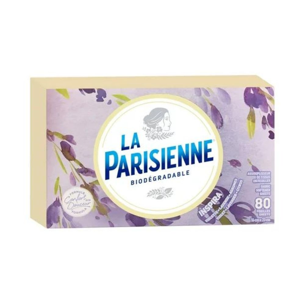 La Parisienne - Assortment of Dryer Sheets 80 units