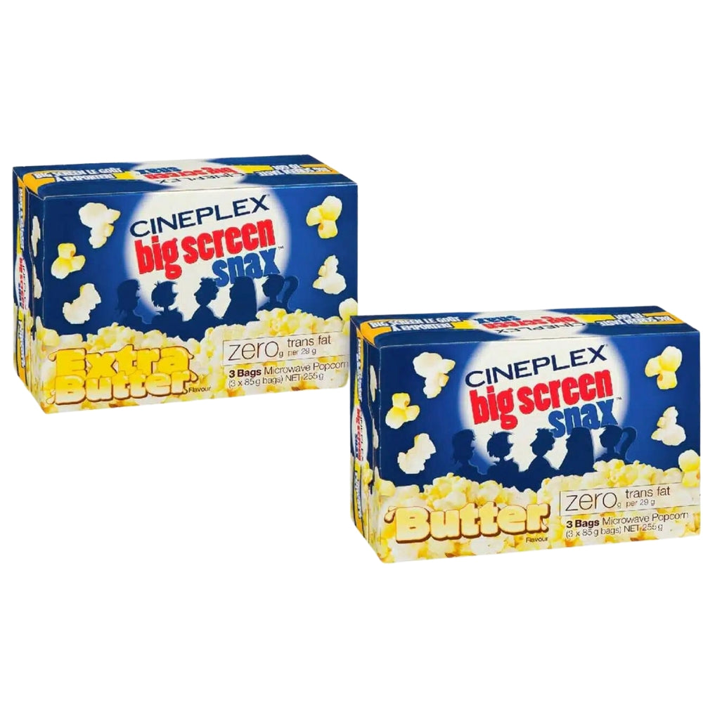 Cineplex - Maïs soufflé assorti