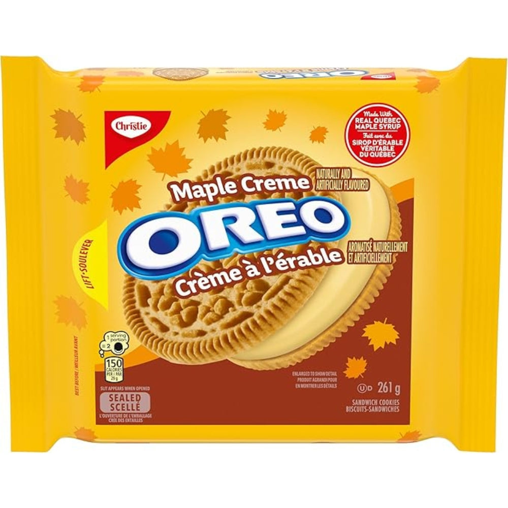 Christie - Maple Creme OREO Sandwich Cookies, 261 g