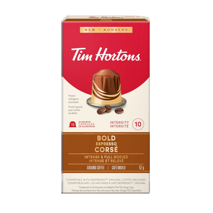 Tim Hortons - Capsules expresso , compatibles avec Nespresso Original Line