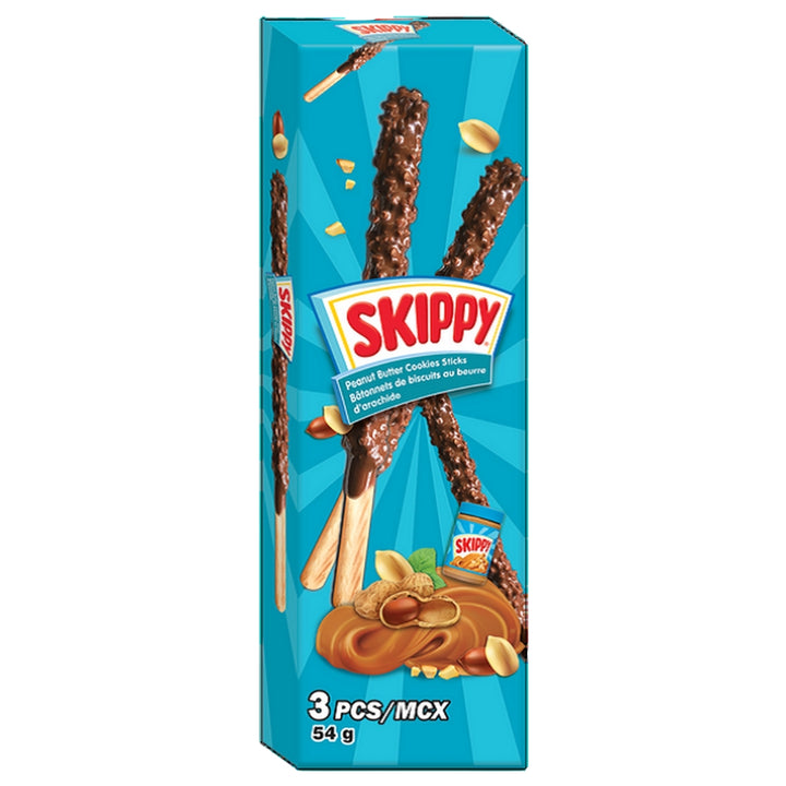 Skippy - Peanut Butter and Chocolate Cookie Sticks 54 g