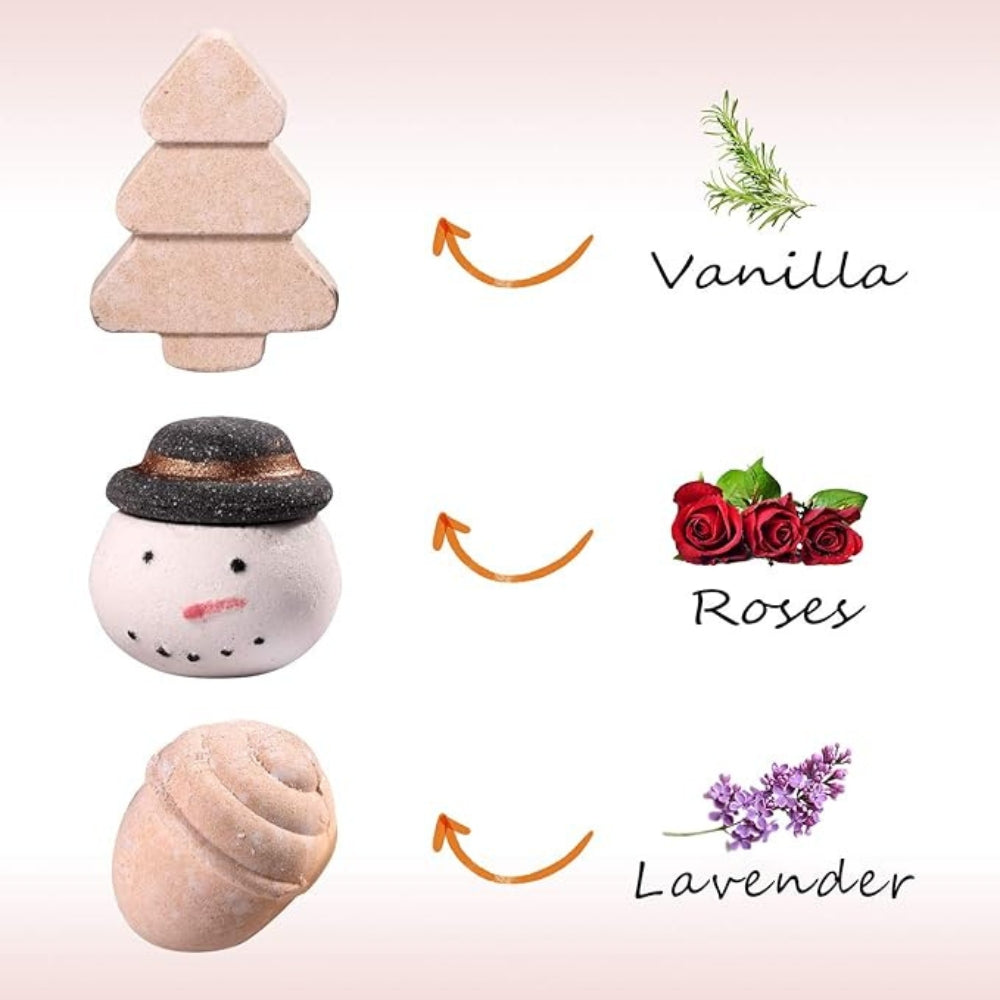 Body & Earth 6-Piece Bath Bomb Gift Set