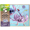 Disney Stitch 5 Wood Puzzles