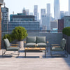 OVE Decors Barron Combo 4-Piece Patio Conversation Set