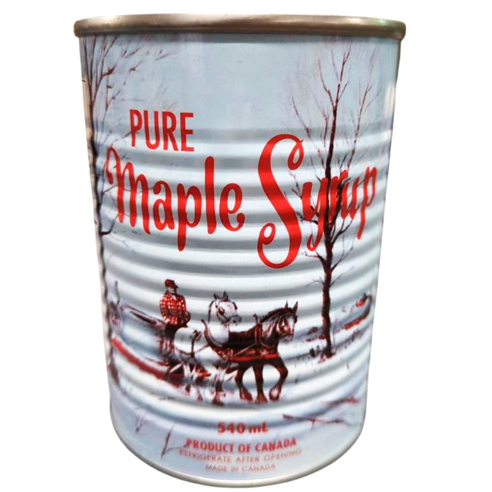 Can of Pure Maple Syrup