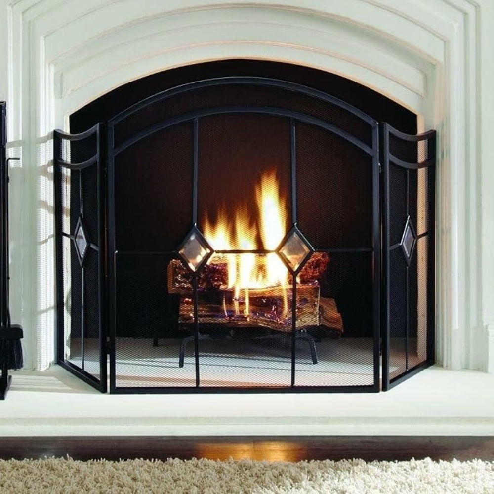 Fireplace screen