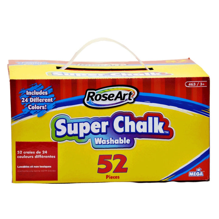 RoseArt - Craie lavable Super Crak, paquet de 52
