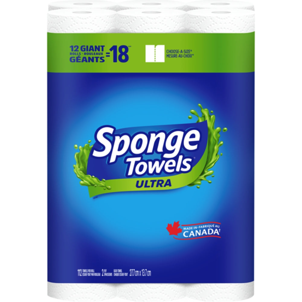 SpongeTowels - Papier essuie-tout ultra