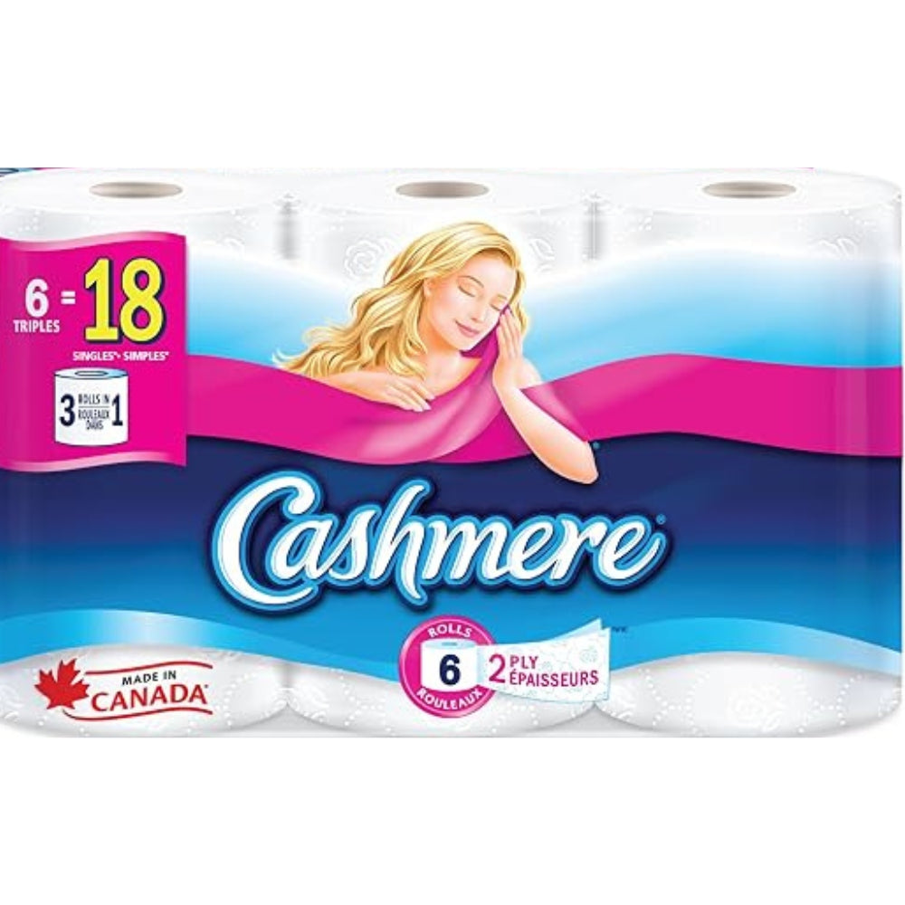 Cashmere - Soft and thick toilet paper, 6 rolls