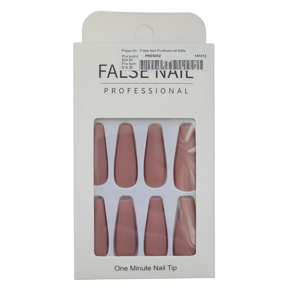 Press-On - Assortiment de faux ongle, 24 pièces