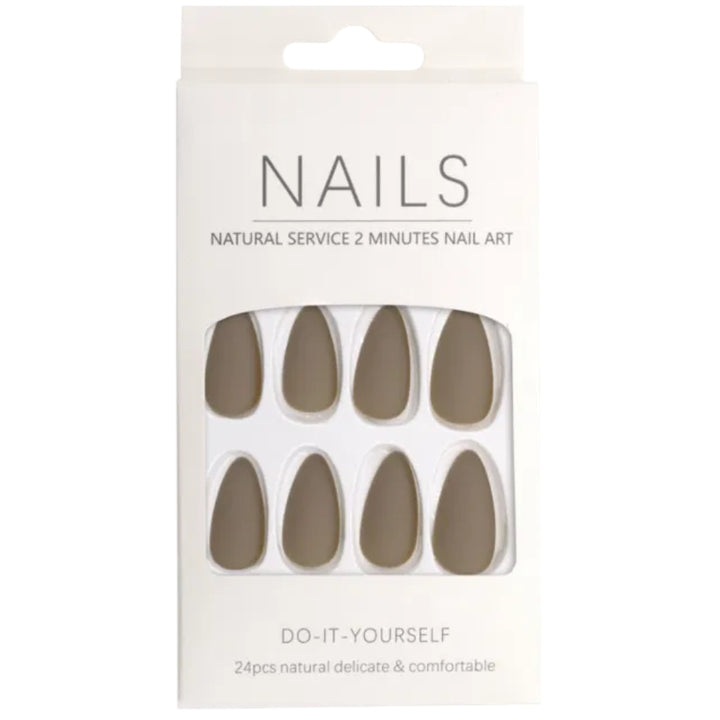 Press-On - Assortiment de faux ongle, 24 pièces
