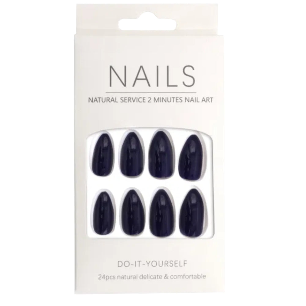 Press-On - Assortiment de faux ongle, 24 pièces