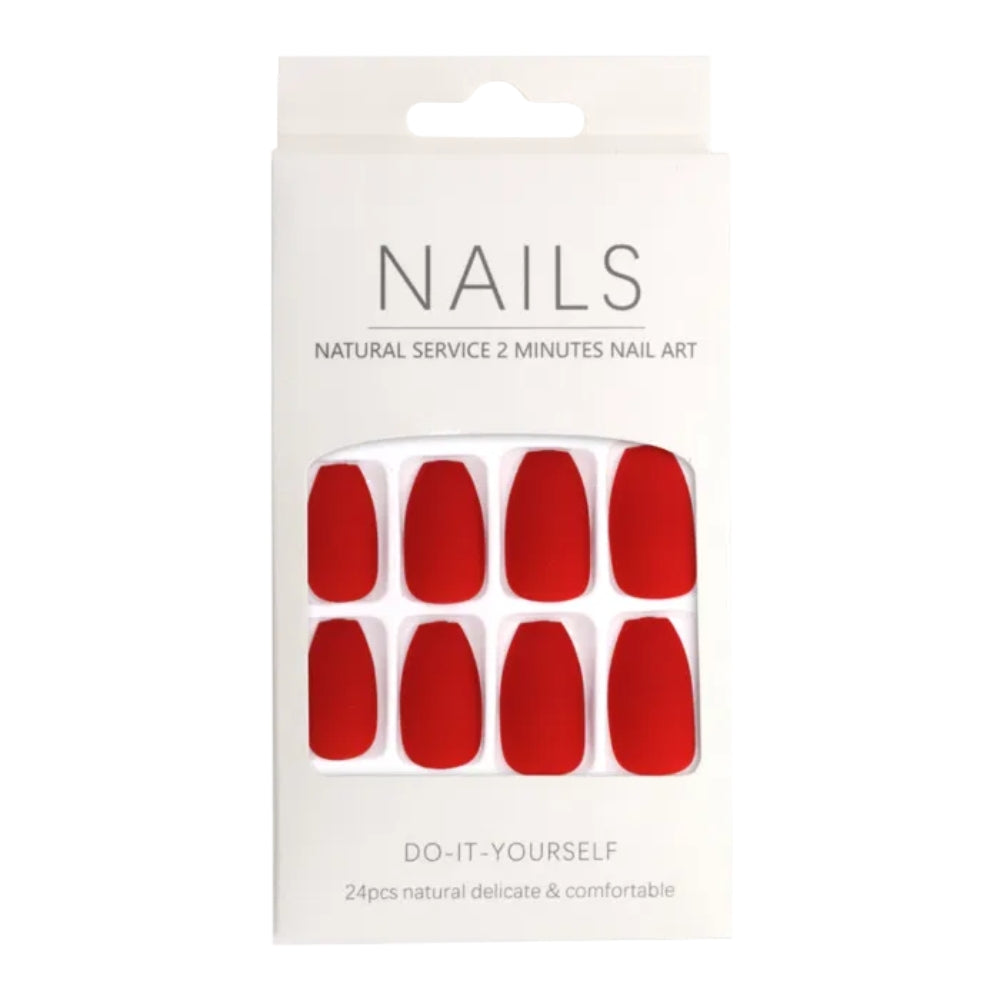 Press-On - Assortiment de faux ongle, 24 pièces