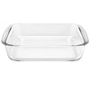 Starfrit - Plat de cuisson carré en verre borosilicate 1,8 L