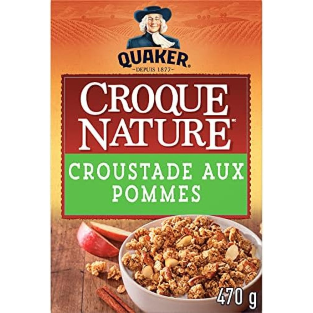 Quaker - Croque nature céréales granola croustades aux pommes