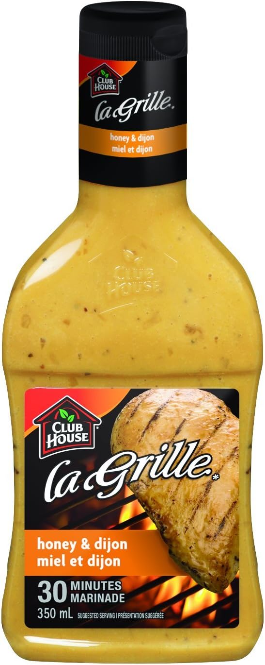 Club House - Marinade de miel et de dijon, 350 ml