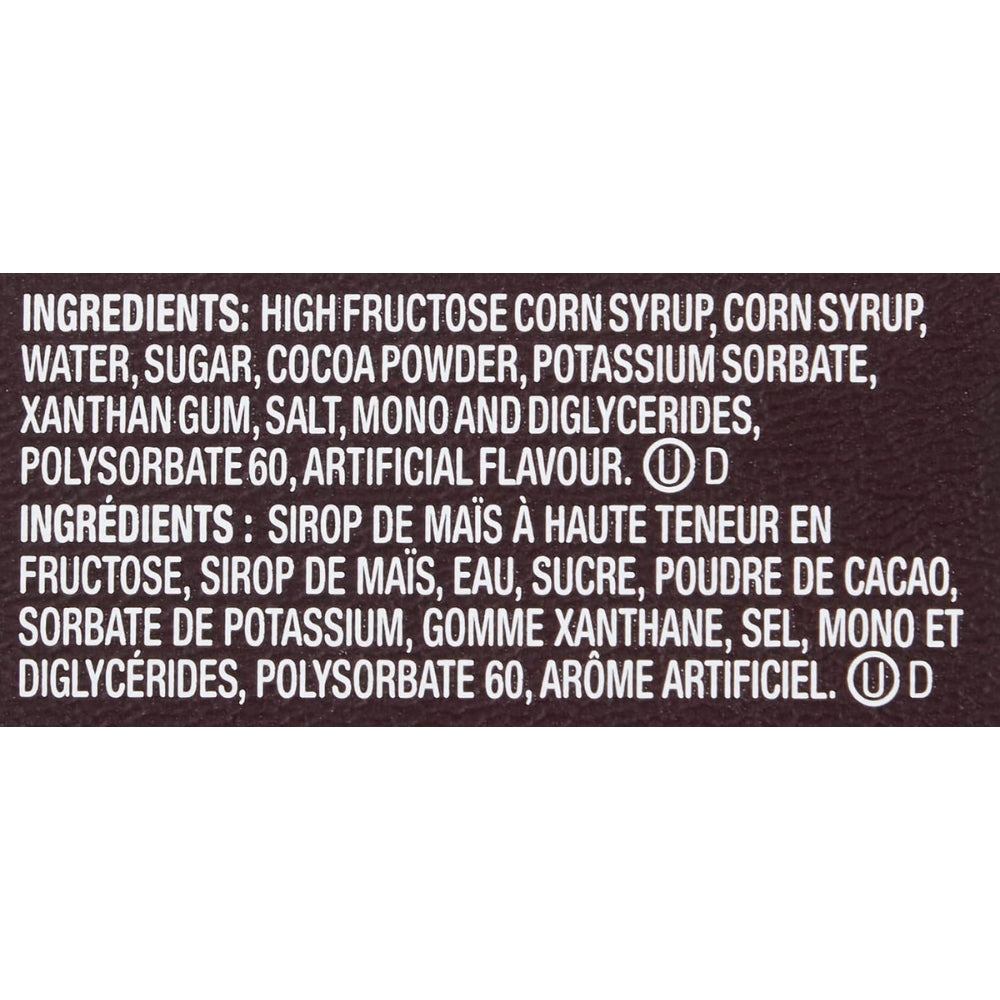 HERSHEY'S - Sirop de chocolat, ingrédients de cuisson, 2,6 litres