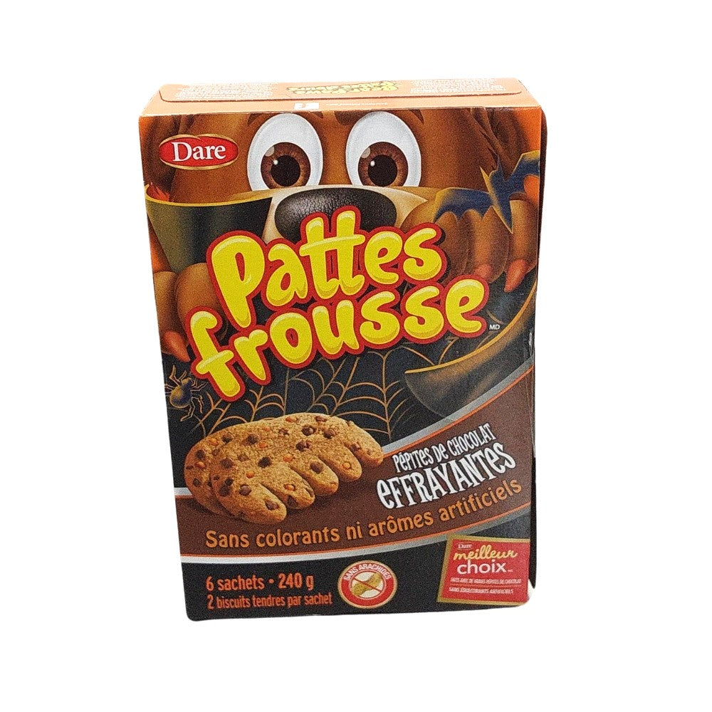 Dare - Biscuits Pattes d'ours aux pépites de chocolat