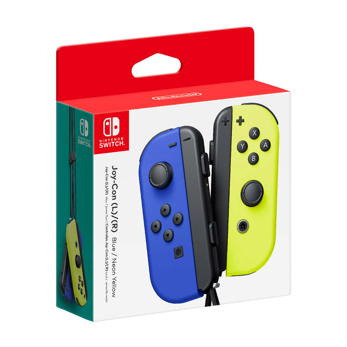 値下げ中！Nintendo Switch Joy-Con Joy-Con (L) Neon Red/(R) Neon Blue Controller for Nintendo