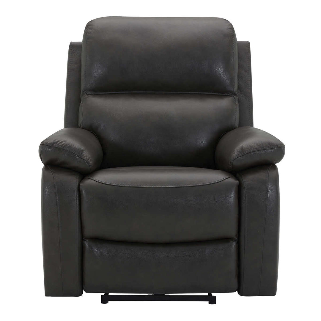 Gilman Creek - Fauteuil en cuir fleur à inclinaison motorisée