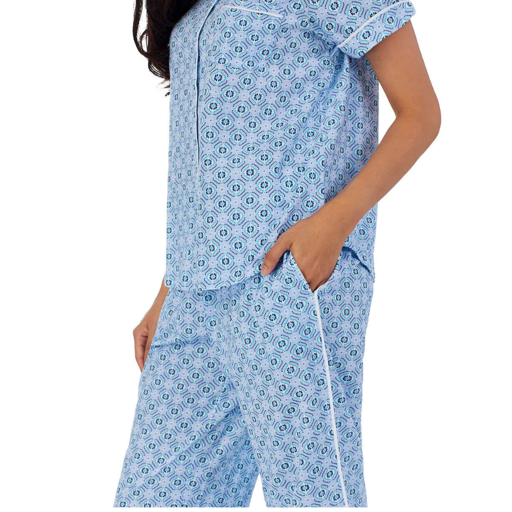 Jane Bleecker Women s 2 Piece Pajama Set