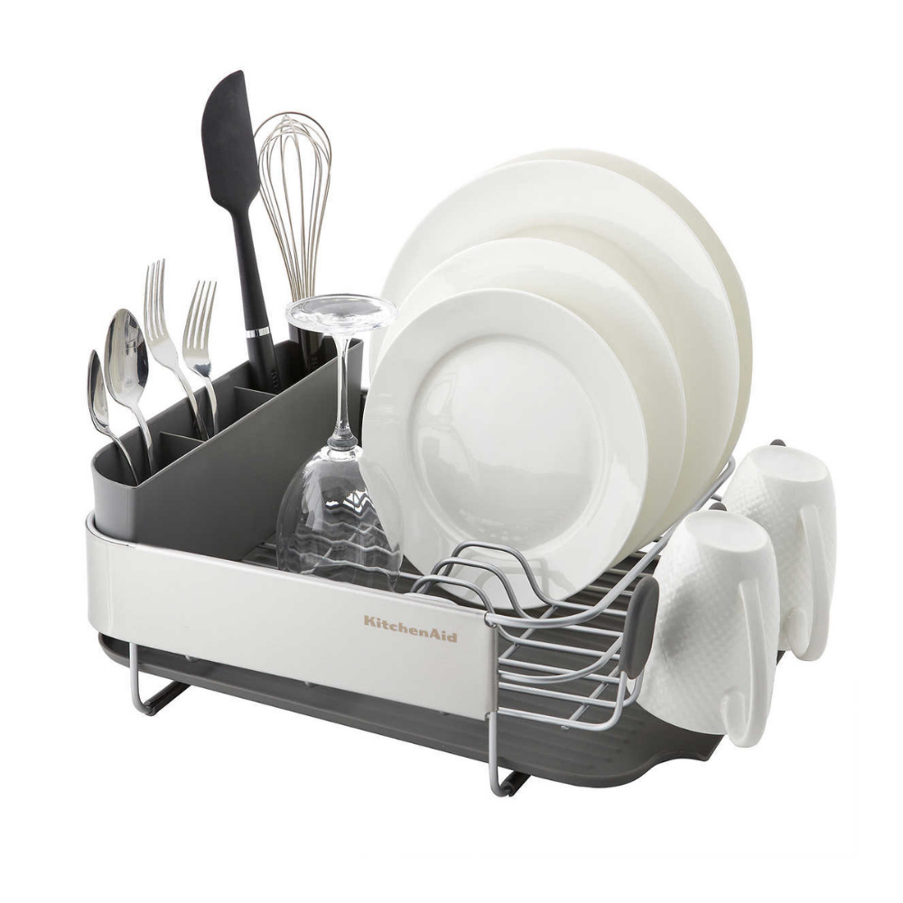 KitchenAid - Égouttoir à vaisselle compact