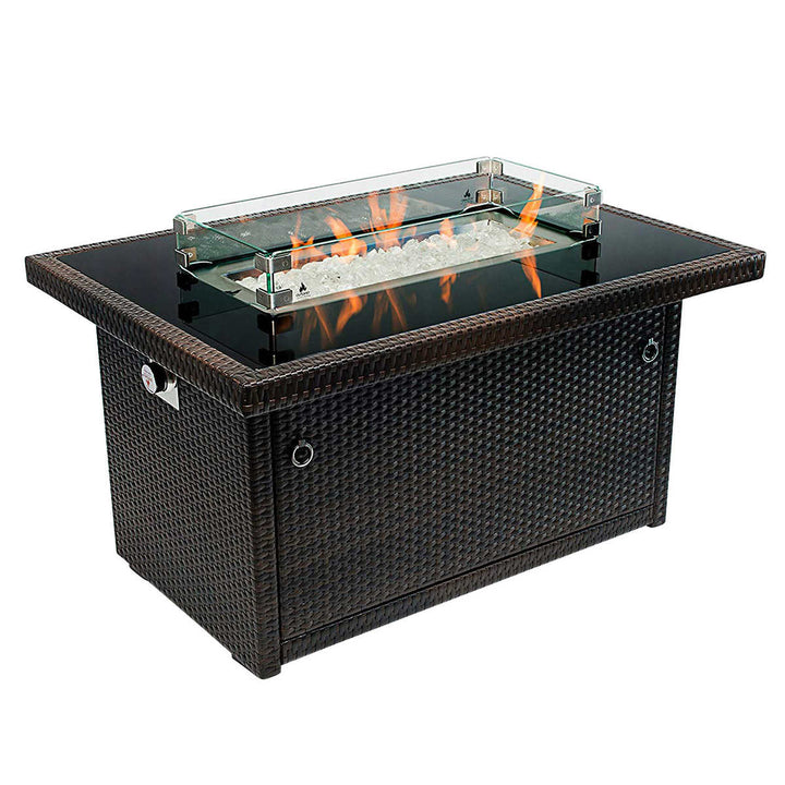 Outland 2-Piece Fire Table Wind Guard