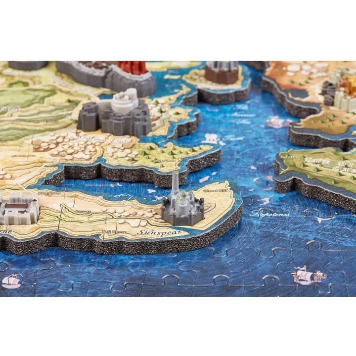 Game of Thrones 4D Puzzle of Westeros and Essos
