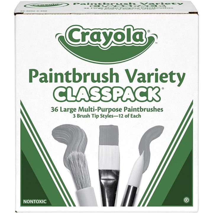 Crayola 36 Loose Paint Brush Set