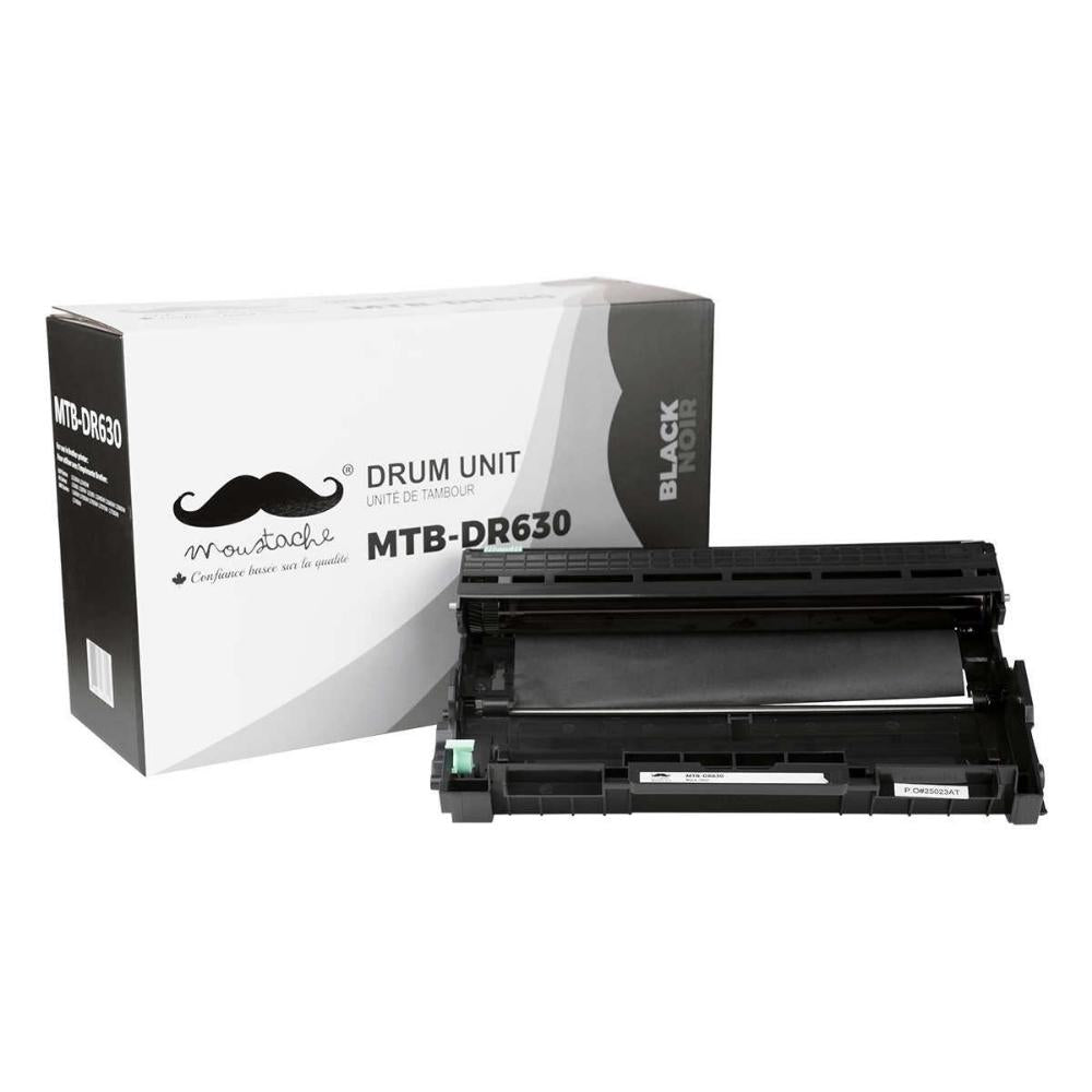 Mustache - Compatible Brother DR630 Black Drum Cartridges 