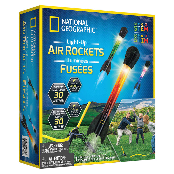 National Geographic - Air-powered light rockets