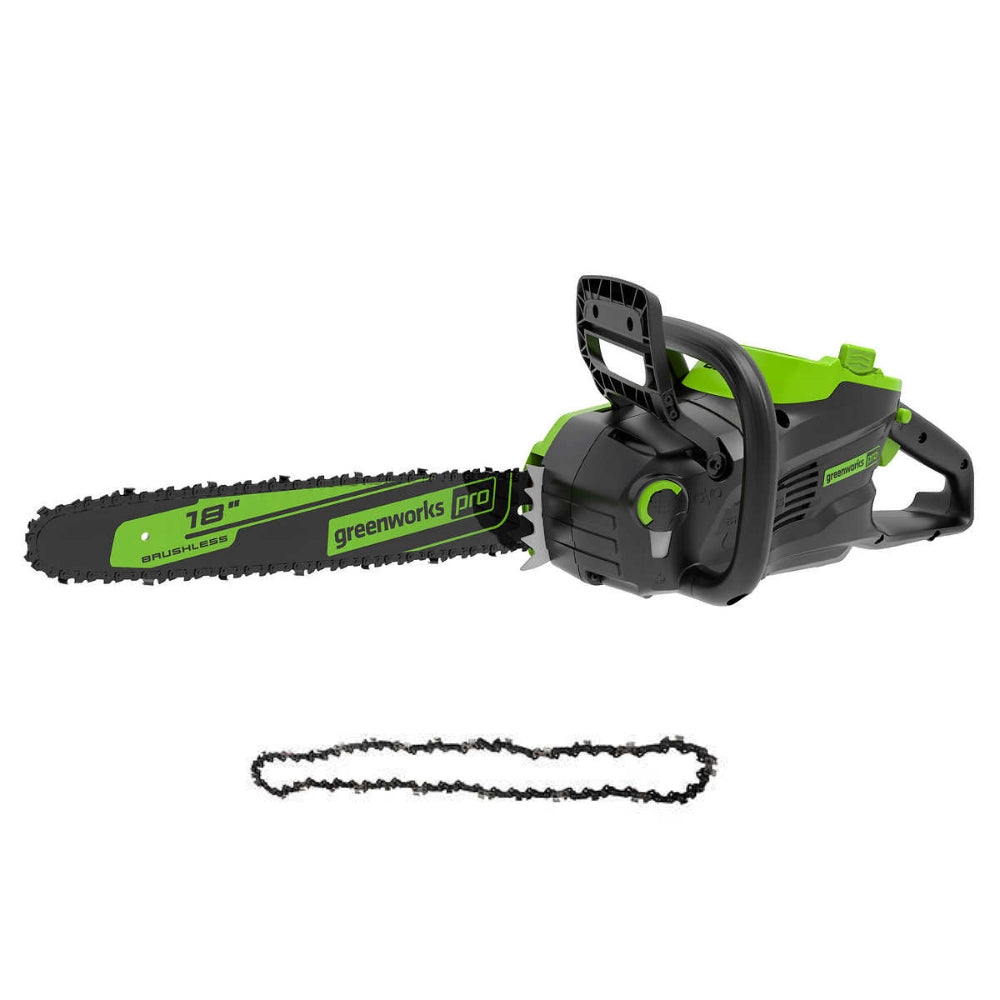 Greenworks PRO 80V 18" 2.0 Kw Brushless Chainsaw, Tool Only