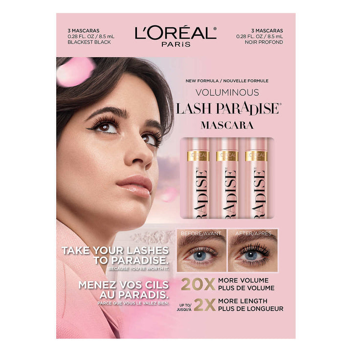 L'Oréal Paris - Lash Paradise Mascara, set of 3