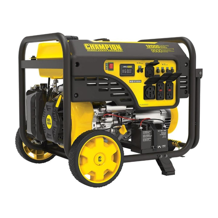 Champion 9500W / 12000W Portable Generator with Electric Start