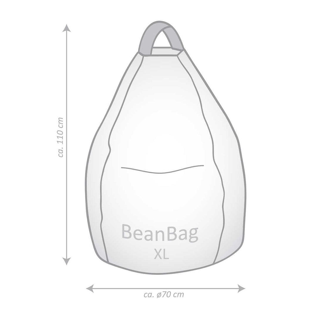 Gouchee Home - Harlekin Bean Bag Chair 
