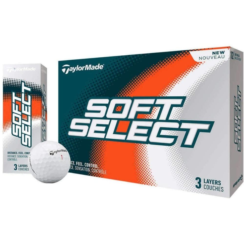 Taylor Made SoftSelect DDz Golf Ball Set - 24-Pack