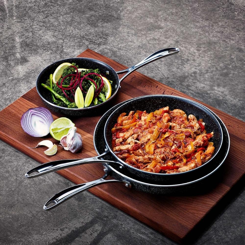 HENCKELS 3-Piece Fry Pan Set