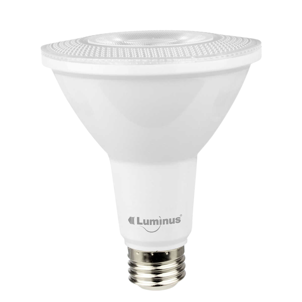 Luminus - Ampoules de projecteur DEL PAR30 de 11 W à intensité réglable, 950 lm et 3 000 K, Ensemble de 6