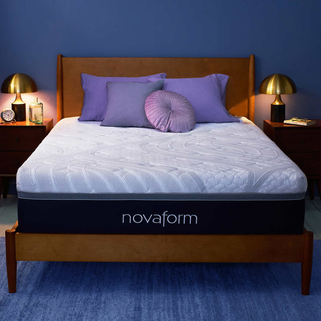 Novaform – Matelas en mousse viscoélastique Comfort Grande Plus de 35,6 cm (14 po)