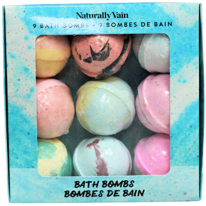 Naturally Vain - 9 Pack Bath Bombs